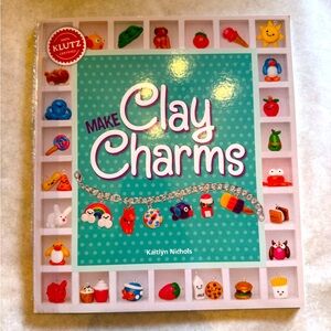 Make Clay Charms by Kaitlyn Nichols (Hardcover - Like New) 🎨✨